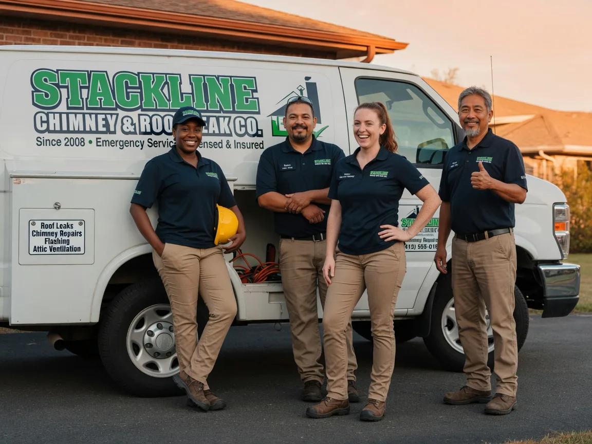 Chimney flashing repair company in Goose Lake, IA